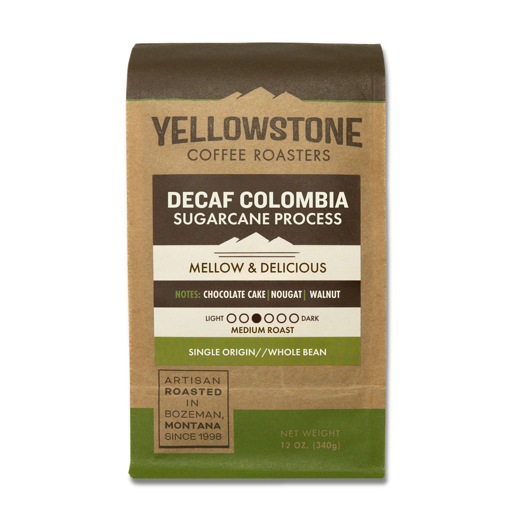 Decaf Colombia Sugarcane Process Coffee Bag