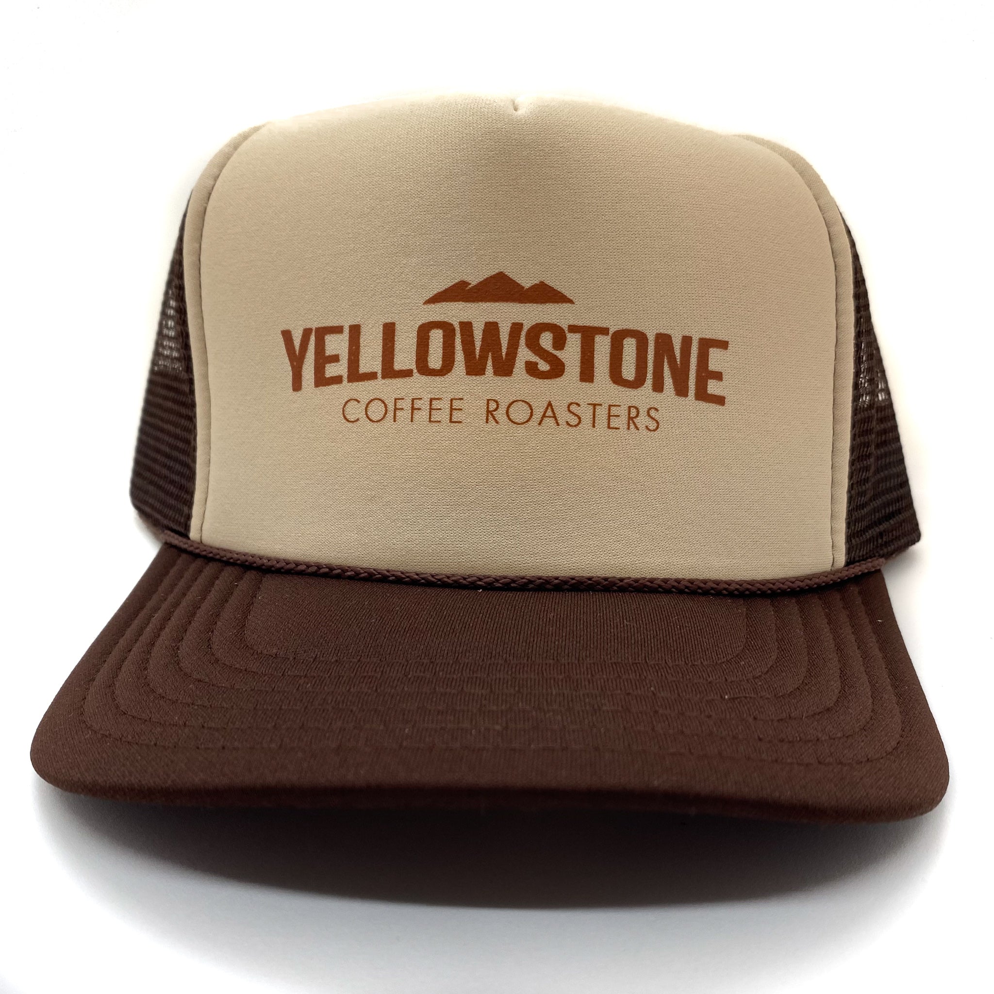 Brown/Tan Foam Trucker Hat